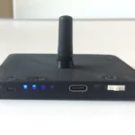 front view of DroneBeacon - Remote ID transponder for drones